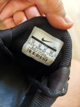 Zapatillas Nike Negras y Blancas