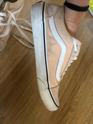 Zapatillas Vans Beige/Rosa