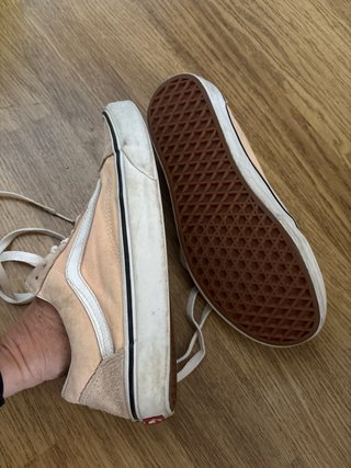 Zapatillas Vans Beige/Rosa