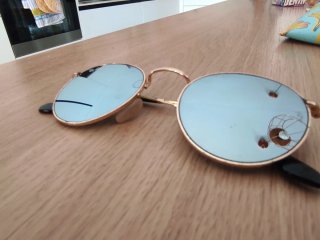 Gafas de sol Ray-Ban plateadas