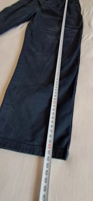 Calças Zara azul escuro slim fit tamanho EU 42