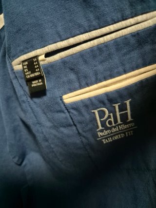 Americana Pedro del Hierro Hombre Azul (1 Uso)