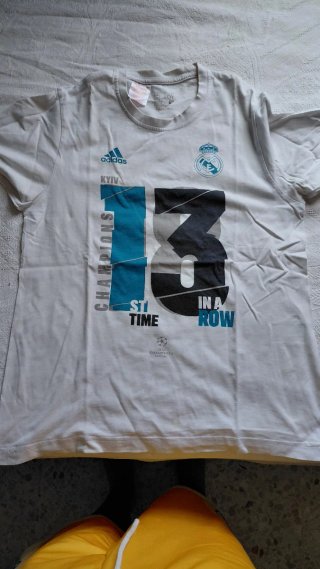 Camiseta Real Madrid 13 Champions League, ORIGINAl