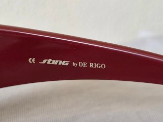 Gafas de sol Sting 90s negras y moradas