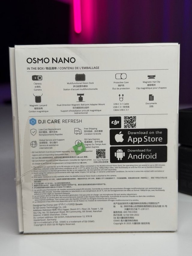 Dji Osmo Nano 128GB