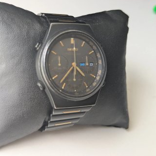Seiko 7A38 7180 Vintage Chrono Funciona Perfecto