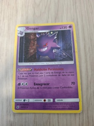 Carta Pokémon Gengar FASE 2