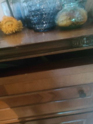Bar vintage madera y cristal