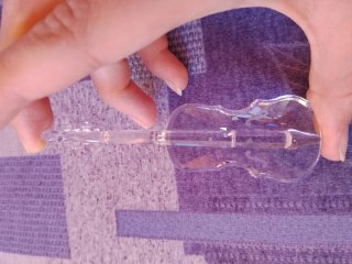 Violino Swarovski in cristallo fuori produzione