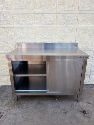 Mesa de trabajo acero inoxidable 1.5m