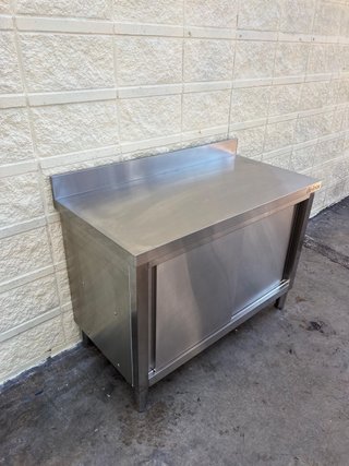 Mesa de trabajo acero inoxidable 1.5m