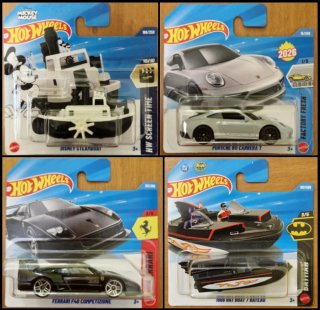 HotWheels Set 4 Cars