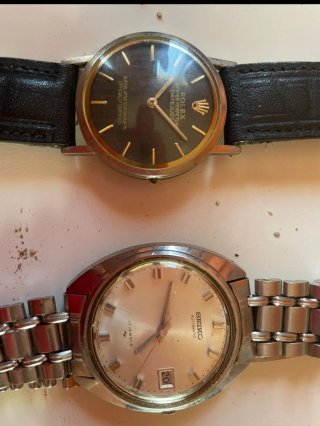 Reloj Seiko y relog Rolex