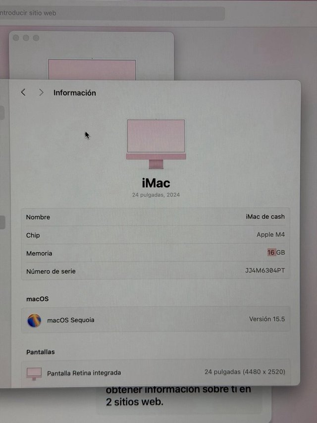 iMac M4 NUEVO