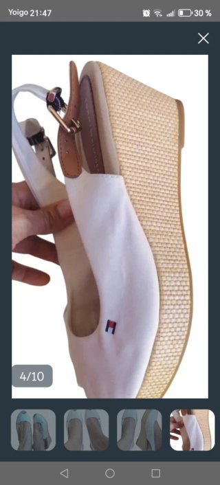 Sandalias Tommy Hilfiger Talla 38