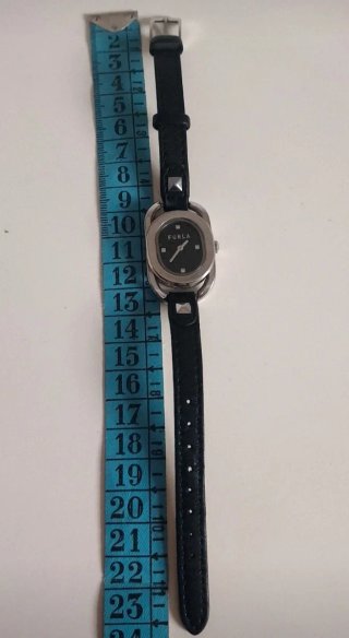 Reloj Furla Mujer Negro y Plateado
