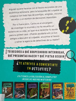 Libro ¡Resuelve el misterio!