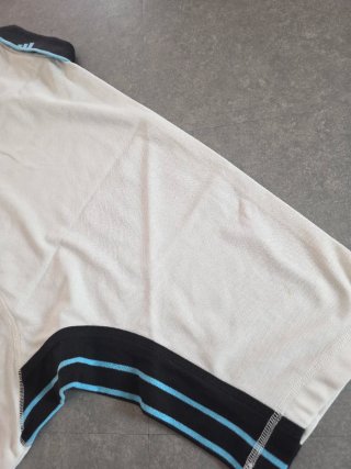 Polo Adidas Equipment Vintage Anni '90 Bianco L