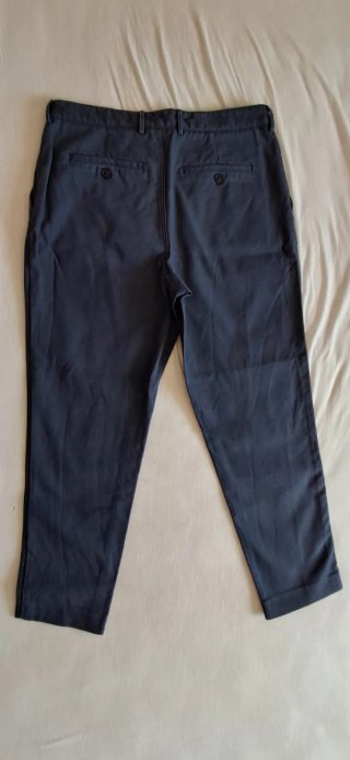 Calças Zara azul escuro slim fit tamanho EU 42