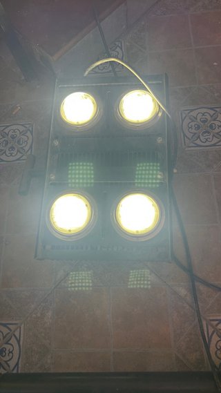 Foco LED 350W Negro
