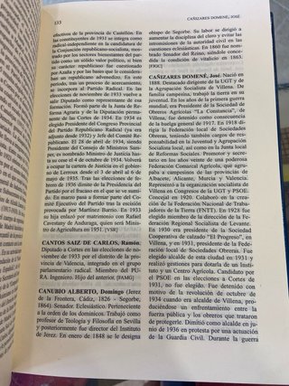 Diccionario biográfico de políticos valencianos...