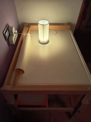 Mesa escritorio madera, altura progresiva