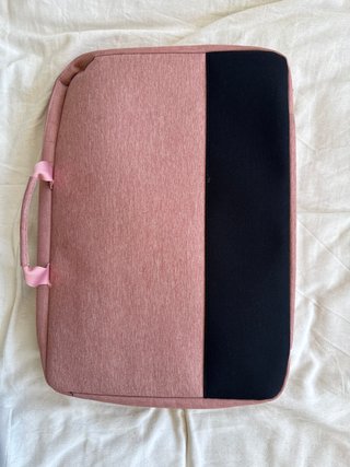 Funda Maletín Portátil Bagsmart Rosa y Negro