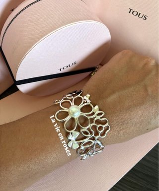 Pulsera Tous Giulietta Plata Perla Descatalogada