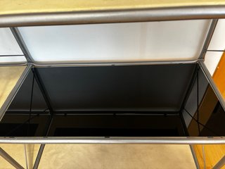 Estantería Metálica IKEA Laxvik Gris y negro