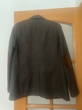 Americana Zara Lana Marrón Talla M