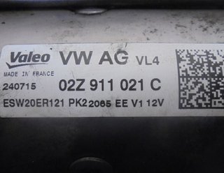 Volkswagen 02z911021c motor arranque polo 4735811