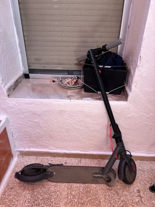 Patinete eléctrico para piezas