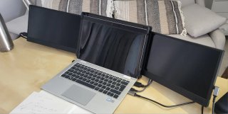 Triple pantalla portátil para portátil (KEFEYA)