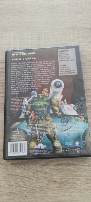 New Dominion Tank Police DVD, Masamune Shirow's