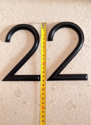 Números fachada 5€/ud