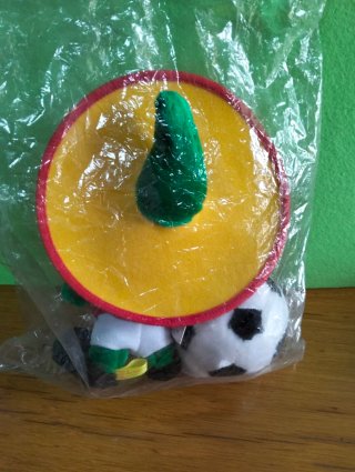 México 86 Peluche Futebol