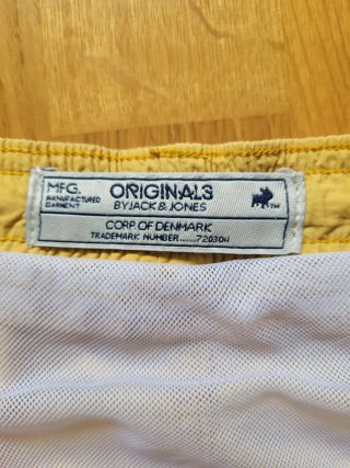 Bañador Jack & Jones Amarillo Talla M