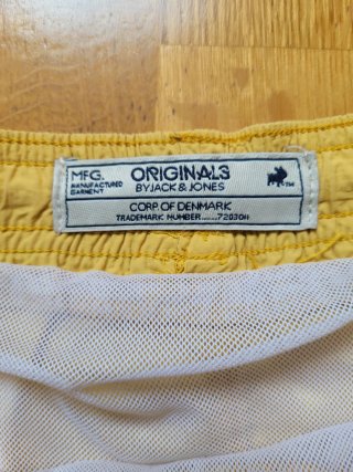 Bañador Jack & Jones Amarillo Talla M