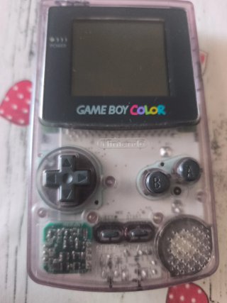 Game Boy Color Morado Transparente Pokémon