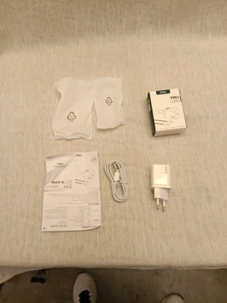Cargador YISH 25W USB-C Carga Rápida