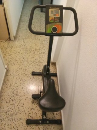 Bicicleta Spinning Negra,