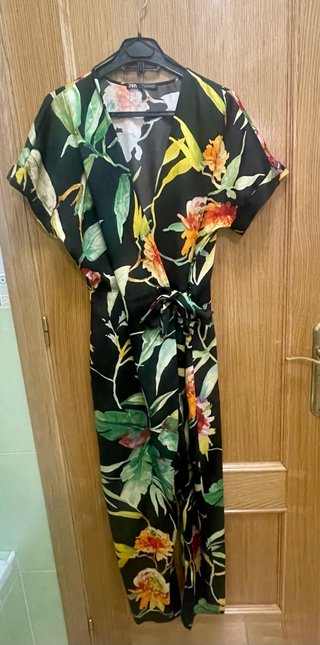 Mono Zara floral talla M
