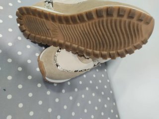 Zapatillas Beige y Multicolor
