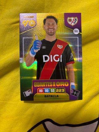 Carta Fútbol Guantes de Oro 385