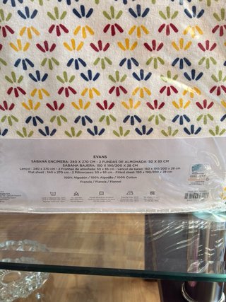 Juego Sábanas Franela 150cm El Corte Inglés
