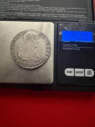 8 Reales Fernando VII 1809 Sevilla