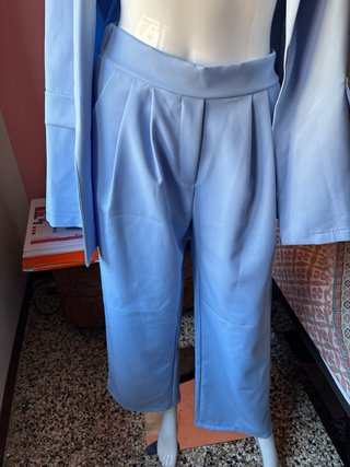 Completo pantalone + blusa taglia unica