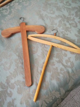Vecchie grucce in legno