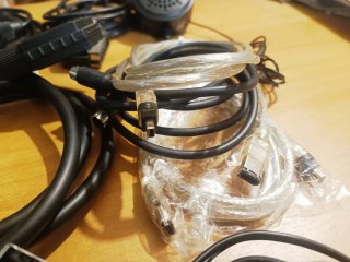 Lotto Cavi Video PC Antenne Scart VGA Retro