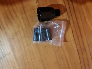 Pomos para coche y adaptadores.